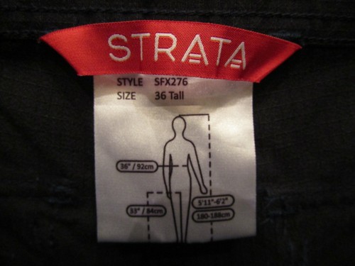 PANTALONES PARA HOMBRE STRATA SFX276 ARC GLOBAL PIERNA REFLECTANTE AZUL MARINO 32X33 - Imagen 2 de 6
