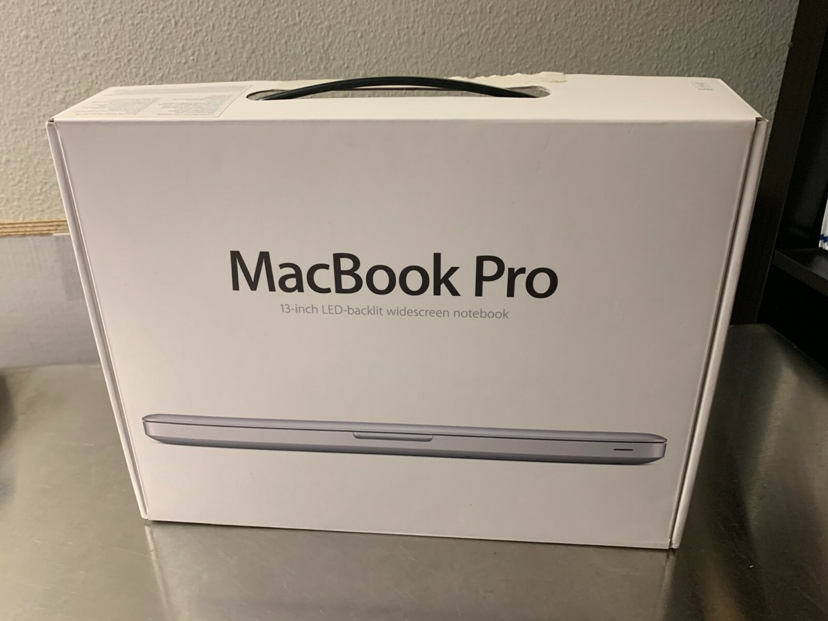 Apple Original Box for MacBook Pro 13-inch - A1278 - Silver Apple Original Box for MacBook Pro 13-inch - A1278 - Silver