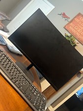 koorui 24inch curved computer monitor used included with mouse and keyboard