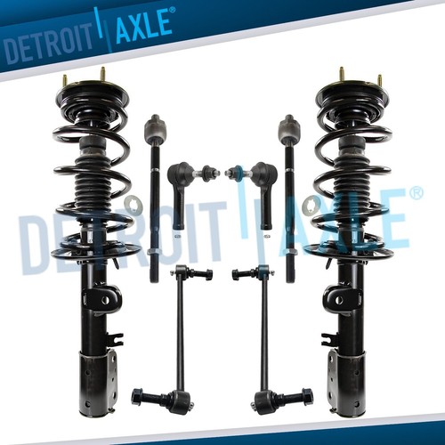 AWD Front Struts & Spring Tie Rod Ends Sway Bars for 2013 2018 Ford