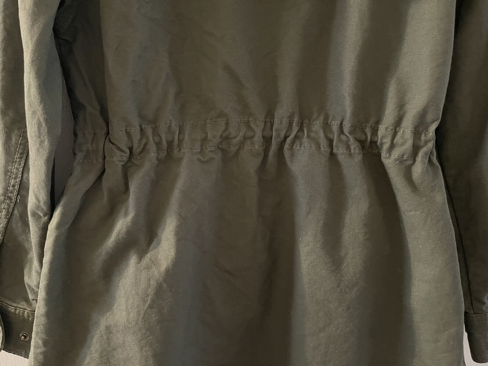 UNIVERSAL THREAD GREEN HOODED JACKET ZIP/SNAP CLO… - image 11