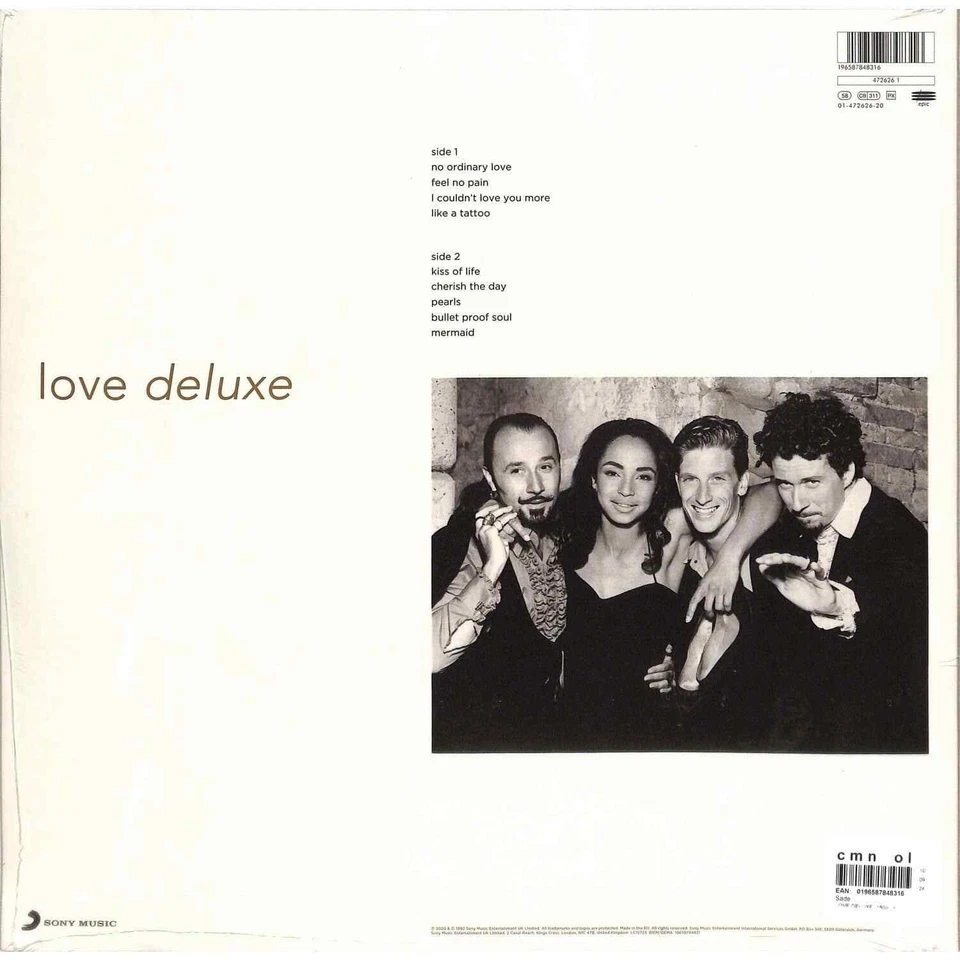 Sade / LOVE DELUXE (180g LP) / Sony Music Catalog / 19658784831 / LP - Bild 2 von 2