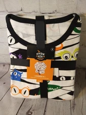 NEW women's HYDE and EEK BOUTIQUE glow in the dark 2pc MUMMY pajamas - sz SMALL