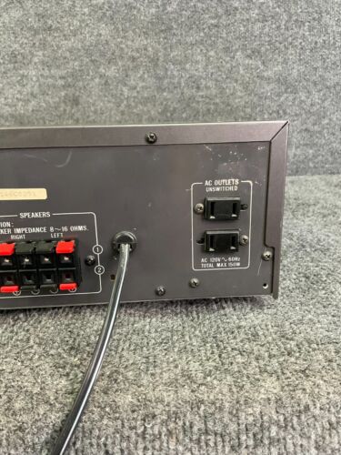 JVC RX-205TN FM/AM Digital Synthesizer Audio Video Sound Stereo Receiver - Picture 10 of 24