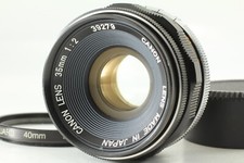  Vintage MINT w/Filter Canon 35mm f/2 MF Lens LTM L39 Leica Screw Mount JAPAN