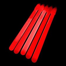 25x 6" Inch Regular (10mm) Glow Sticks + Lanyards - Glowtopia For All Occasions