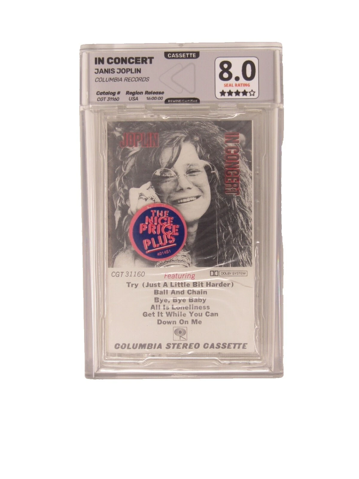 Janis Joplin 摇滚音乐磁带