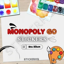 Monopoly GO! Stickers  1 - 5 ⭐ Star | Set 1- Set 17⭐ | FASTEST & CHEAPEST⚡