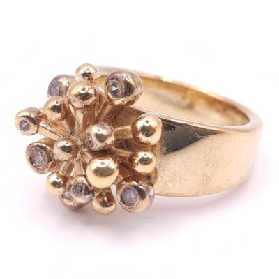   Pierre Lang Ring Fingerring Damenring Dame Perle Zirkonia Stein Gold 144  