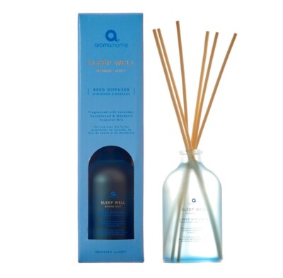 SLEEP WELL Reed Diffuser Lavendel Sandelholz und Mandarine duftend von Aroma Home