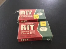 Vintage Rit All Purpose Concentrated Tint and Dye 