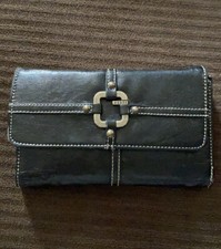 Black GUESS Tri-fold Wallet