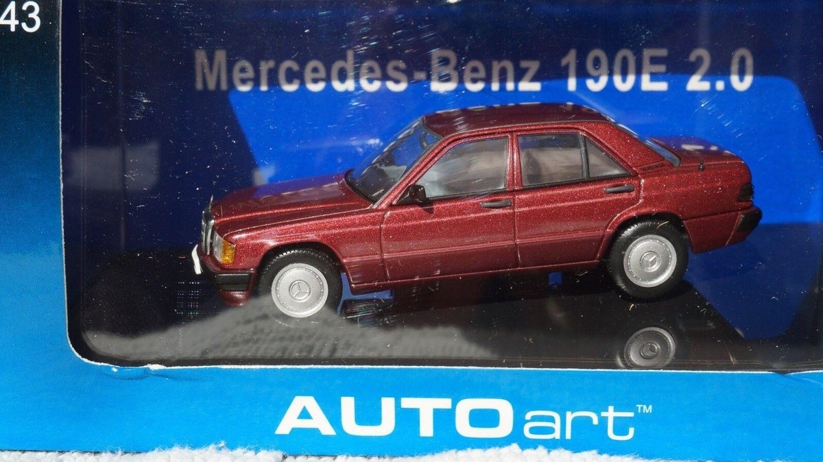 AUTOART 1985 Mercedes Benz 190E 2.0L W201 1/43 Auto Art | eBay