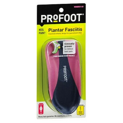 Profoot 22102PF Plantar Fasciitis Orthotic Womens for sale online