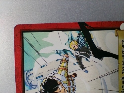 " Luffy & Sanji " H22 One Piece Carddass Hyper Battle 2001 BANDAI TCG Japan F/S - Picture 2 of 10