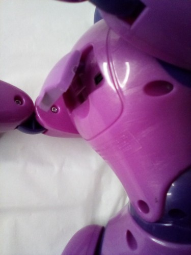 Spin Master Zoomer Interactive Puppy Purple Sounds lights Sensors Working 2012 - Picture 8 of 16