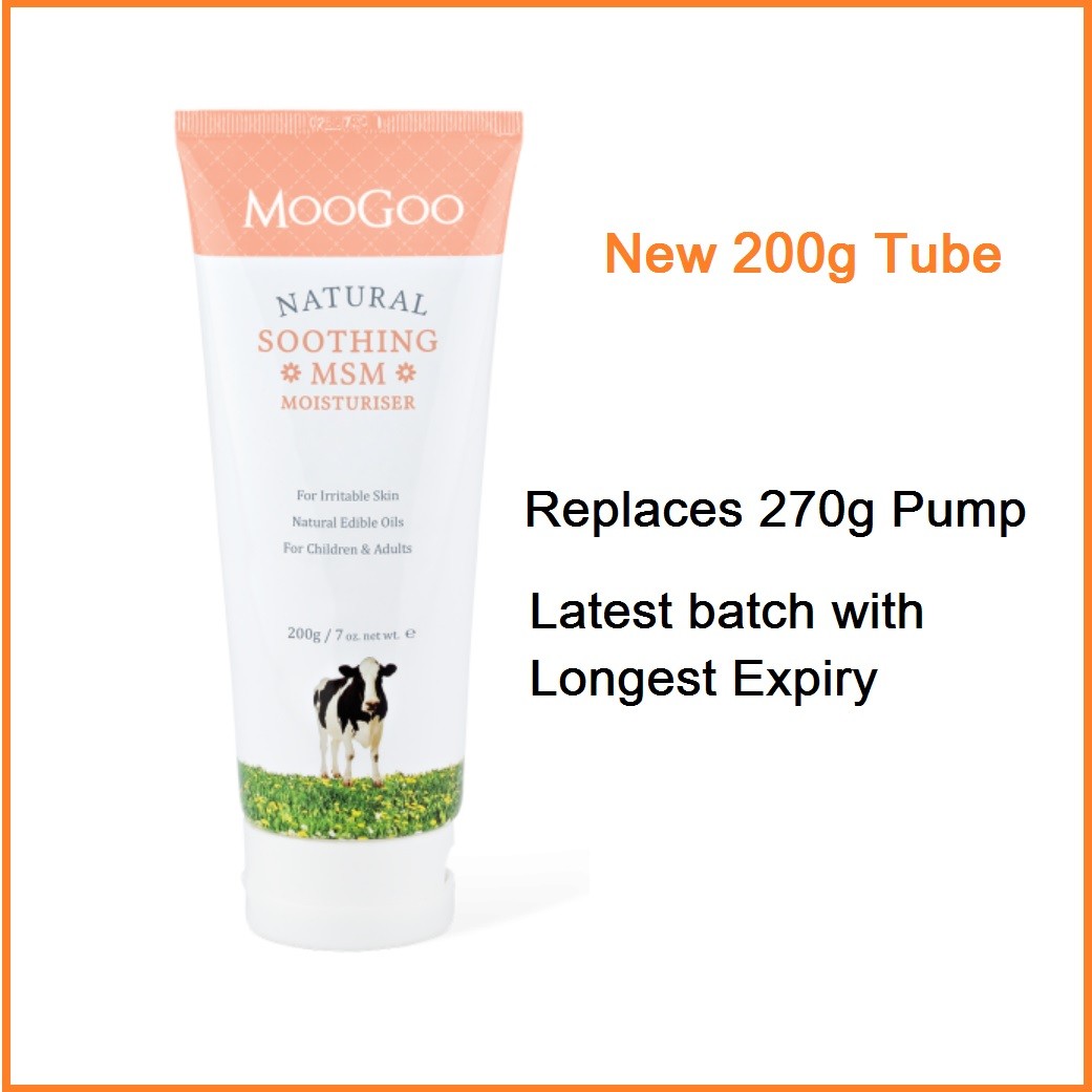 moogoo natural soothing msm moisturiser
