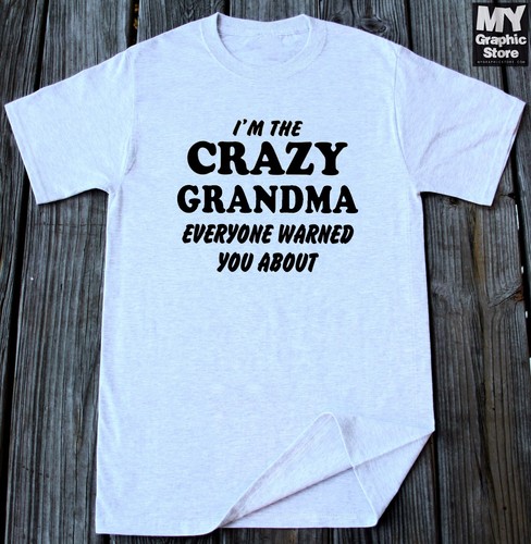 Grandma T-Shirt Funny Grandma Gift Grandmother Granny Birthday Shirt Mothers Day - Picture 11 of 12