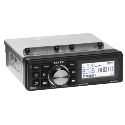 Boss Audio Elite BEHDIN98 Digital Media Receiver for Harley