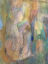 Very Nice Drawing Expressionism Frédéric Gisselbrecht Chu Abstraction Abstract