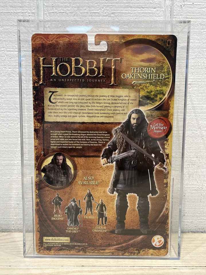 Bridge Direct 2012 El Hobbit Viaje Inesperado Thorin Escudo de Roble AFA 8,5 Foto 4 de 4