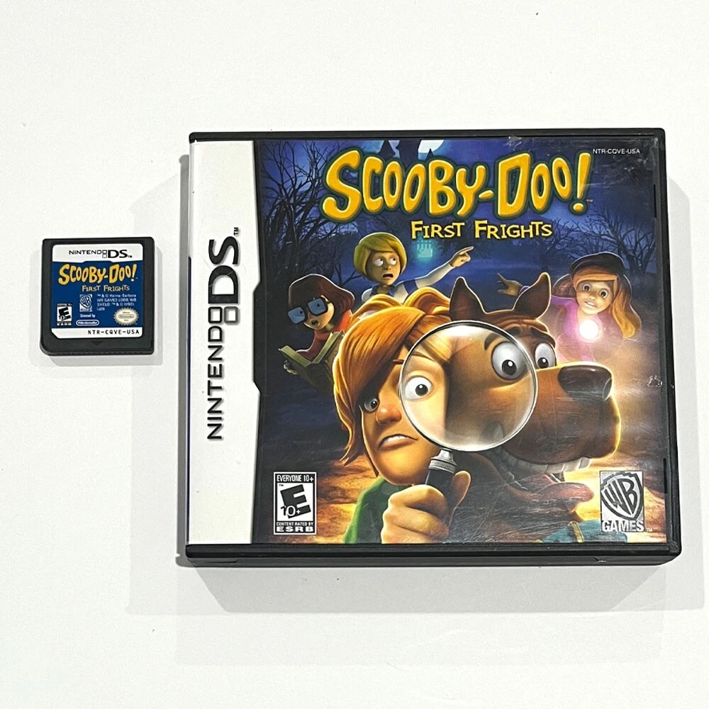 SCOOBY DOO First Frights Nintendo DS 2009 Game Rated E Video