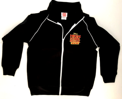NEW Disney High School Musical The Ice Tour Zip Up Fleece Jacket