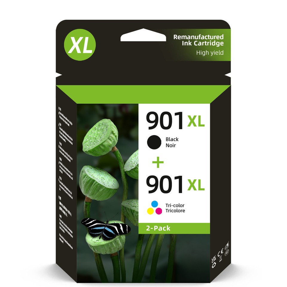 Cartuccia Hp Officejet 901 Xl Nero - Foto 4