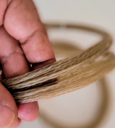 Natural Color Tennis Racket Gut 15 Gauge String 1.40 mm Natural Sheep Gut String - Picture 9 of 9