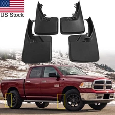 Mud Flaps Splash Guards For 2009-2017 Ram 1500 2500 3500 Without Fender Flares