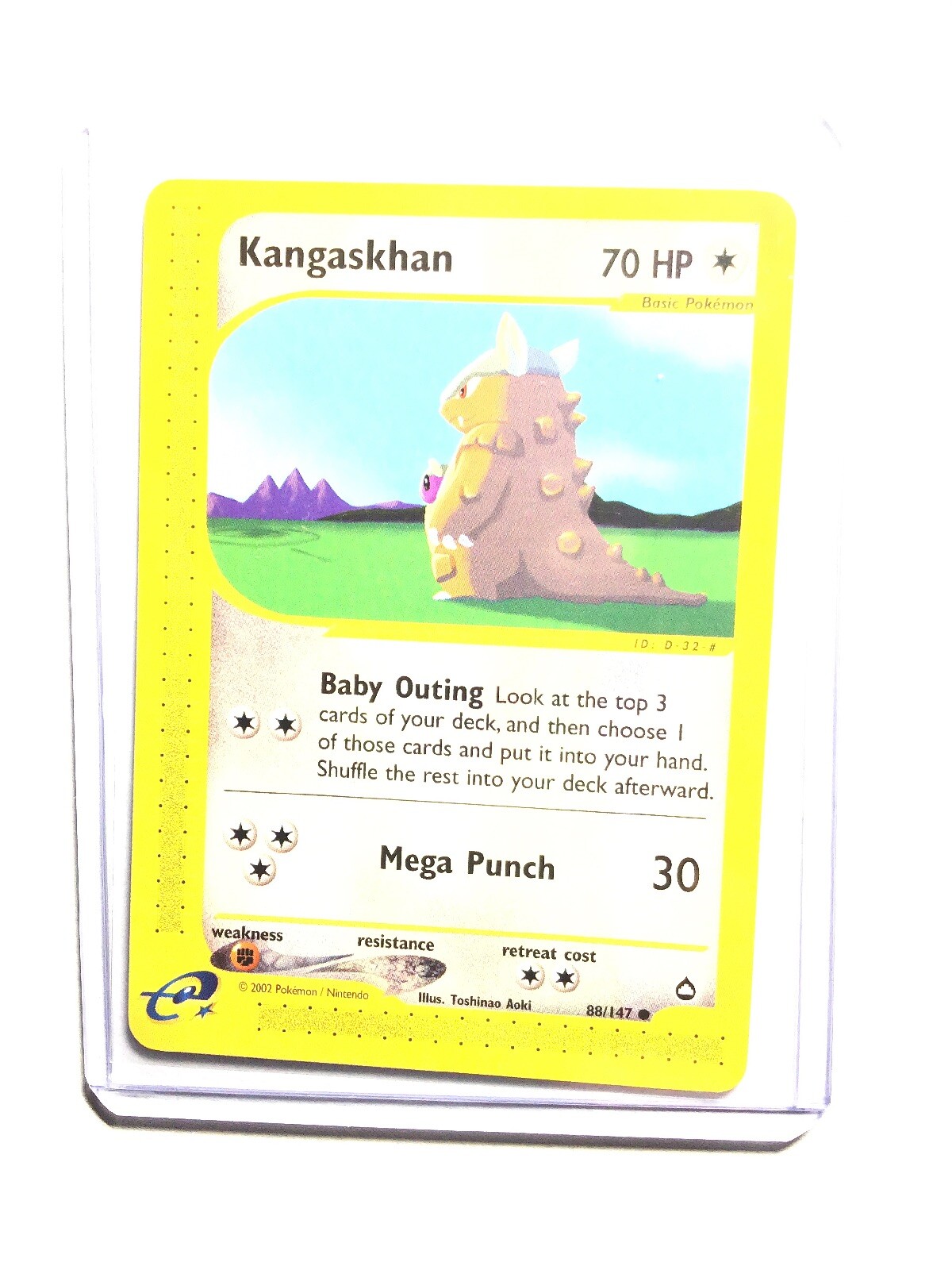 KANGASKHAN - 88/147 - Aquapolis - Common - Pokemon Card - NM
