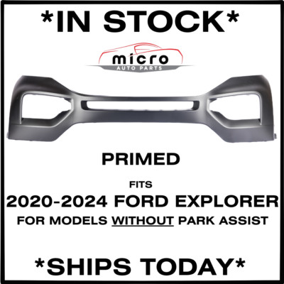 NEW FRONT BUMPER COVER FOR 2020-2024 FORD EXPLORER FO1014140 SHIPS TODAY