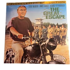The Great Escape 1963 Deluxe Letterbox Edition LD Laserdisc New Sealed