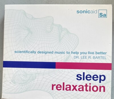 Sonicaid Sleep Relaxation / Dr. Lee R. Bartel (2 CDs) NEW J101