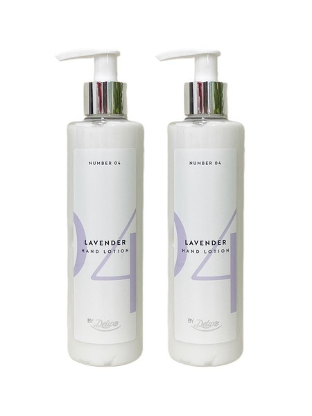2 x Lidl Número 4 Lavanda Loción para Manos 250 ml |Total 500 ml | Nuevo