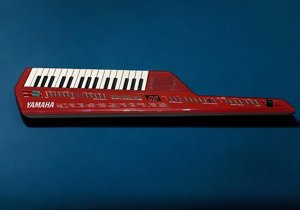 Yamaha SHS-10 R Red FM Digital Shoulder Key MIDI Synthesizer