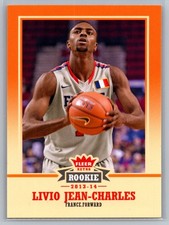 2013-14 Fleer Retro #48 Livio Jean-Charles ASVEL Basket RC Rookie