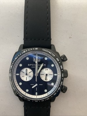 Spinnaker Hull Stainless Steel 42mm Japanese Quartz Wristwatch SP-5068-08 READ