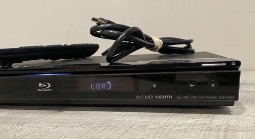 Sony BDP-S 360 Blu-ray disc/DVD player W/ Remote & HDMI Cord Tested Working - Picture 4 of 15