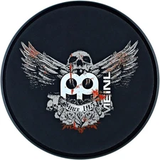 Meinl Cymbals 6 Drum Practice Pad, Silicone — Medium Rebound and Controlled