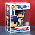Funko Pop Vinyl Chicago Cubs 64 Javier Baez Home Jersey MLB 2019 With Protector