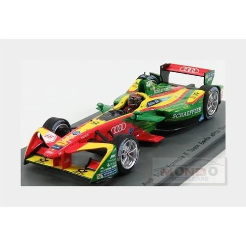 1:43 Spark Audi Formula-E Fe02 E-Tron #66 Berlin Gp 2016-2017 D.Abt S5901 Modell - Immagine 2 di 2