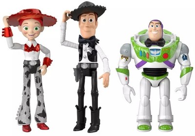 Hollywood Stars ''Black Tie'' Woody Buzz & Jessie Action Figure 3-Pack