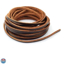 Heavy Duty Strong 4 mm Genuine Leather Cord Braiding String for Jewelry Makin...