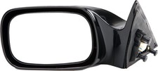 955-1775 Driver Side Power Door Mirror - Heated / Side, black
