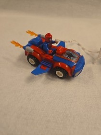 LEGO Juniors: Spider-Man: Spider-Car Pursuit (10665) Complete Set W/ Manual
