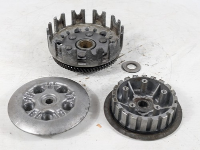 #ad #ad 1990 Yamaha RT 180 RT180 Clutch Basket Inner Outer Hub Pressure Plate $145.00