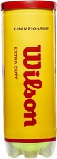 WILSON Championship Tennis Balls NEW 3 Can Outdoor Match Sport