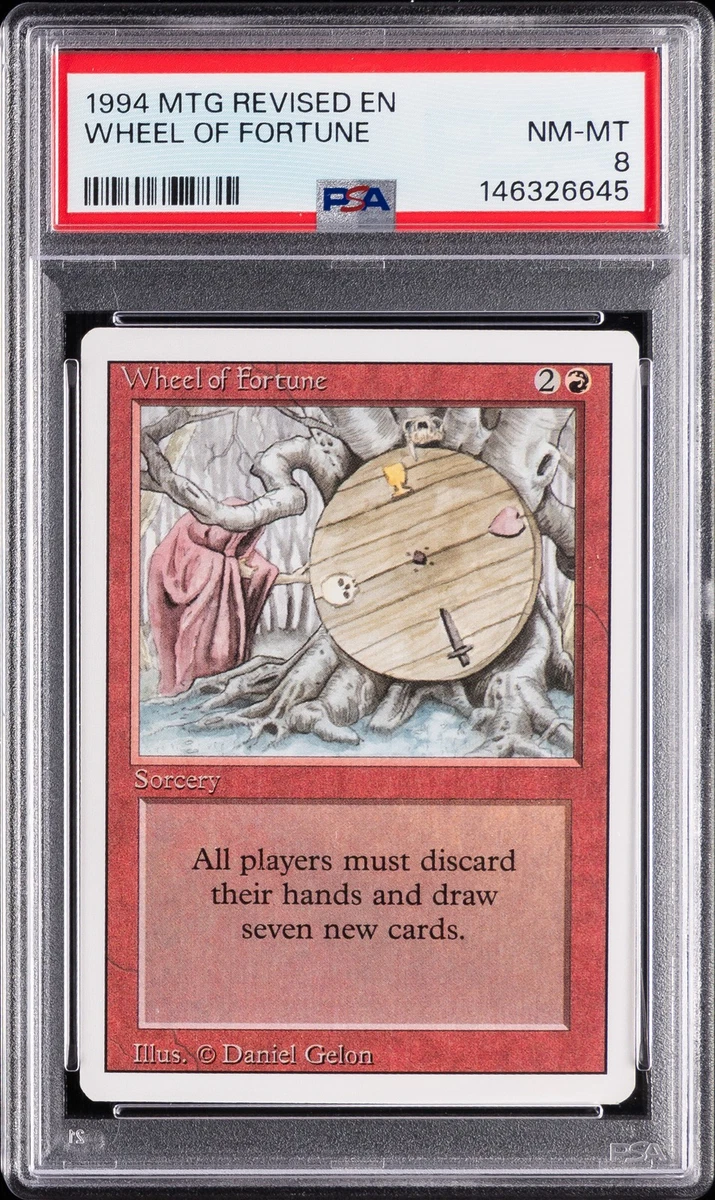 Wheel Of Fortune In Individual Magic: The Gathering Cards for sale