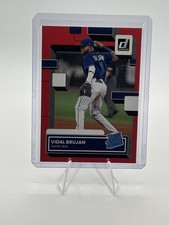 Vidal Brujan - 2022 Panini Donruss - Rated Rookie  #38 Red /2022 (RC)